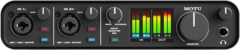Motu M4 4x4 USB Audio Interface Bundle + Aston Origin Stereo Pair - Recording Kit for Home Studio, Podcasting & Vocal Recording in Saudi Arabia
