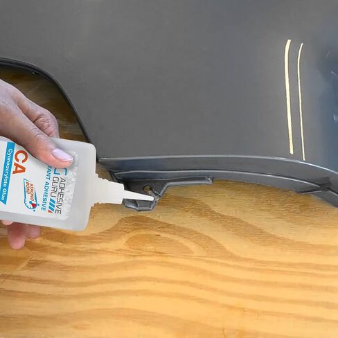 لاصق Guru CA مع المنشط (4x1.7 أونصة - 4x6.76 أونصة سائلة) - غراء Cyanoacrylate الممتاز للأعمال الخشبية، وخراطة الخشب، والبلاستيك، والمعادن، والجلود، والأعمال اليدوية، والسيراميك والحرف اليدوية | سندات فورية - 4 عبوات in Kuwait