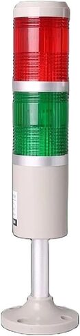 50mm TB50-2T(W)-D LED Signal Tower Light 12V 24V 110V 220V Two-Layer Always Bright Or Flashes(110V-220V,Always on) in Kuwait