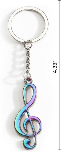 Music Note Keychain,Music Keychain for Women Men,Musical Gift for Friends Teachers Musicians Birthday Christmas in Saudi Arabia