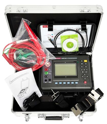 High-Voltage Insulation Resistance Tester 15KV 50TΩ Megohmmeter with Insulation Resistance,Voltage,DC Current and Capacitance Test Function USB Interface 500 Groups Data Storage Alarm Function in Kuwait