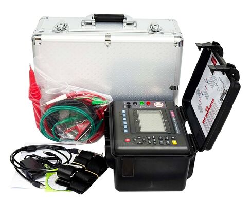 HV Insulation Resistance Tester High Voltage 15KV Insulation Tester Megohmmeter with 0.01MΩ～50TΩ Backlight Insulation Resistance Test,Voltage Test,DC Current Test,Capacitance Test Function in Kuwait