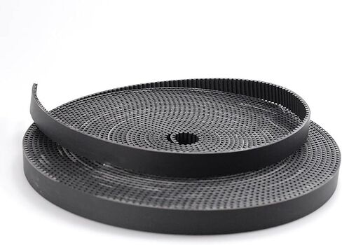 Open Ended Timing Belt 5 Meters HTD5M Open Timing Belt Width 12 15 20 30mm Black PU Polyurethane with Steel Core HTD 5M Open Synchronous Pulley (Size : 10Meters, Color : Width 25mm) in Kuwait