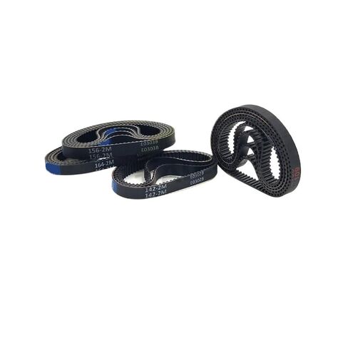 HTD 2M Rubber Timing Belt Length 118 120 126 130 136 140 142 150 156 162 164mm Width 4/5/6mm Vacuum Cleaner 2M Drive Belt 2M-142(2M-218mm-109Teeth,6mm) in Kuwait