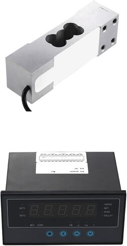 Load Cell Sensor with 5 Digital Indicator Display Test Tension and Compression Force Weight Pressure Sensor 200KG in Kuwait