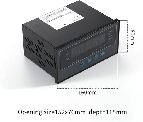 Load Cell Sensor with 5 Digital Indicator Display Test Tension and Compression Force Weight Pressure Sensor 200KG in Kuwait