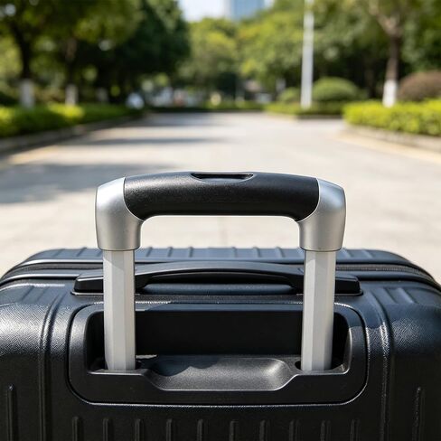 Cabilock Universal with Retractable Design Luggage Handle Replacement Heavy Duty Plastic Material Supports Sustainable Travel and Easy Suitcase Repair for Suitcase and Briefcase in Kuwait