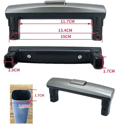 Carrying Case Handle Comfortable Simple Installation Professional Black in Saudi Arabia