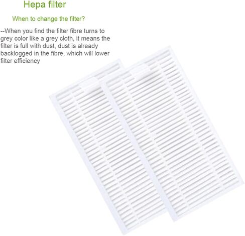 10 Pcs/lot Robot Vacuum Cleaner HEPA Filter Replacement for Robot Vacuum Cleaner, V3, V3S, V3S Pro, V5, V5S, V5S Pro in Kuwait