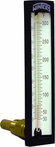 Winters TAS132LF 5S2 ميزان حرارة جيد خالي من الرصاص، 1/2 بوصة NPT، 30/240 درجة فهرنهايت، متصل بالأسفل in Kuwait