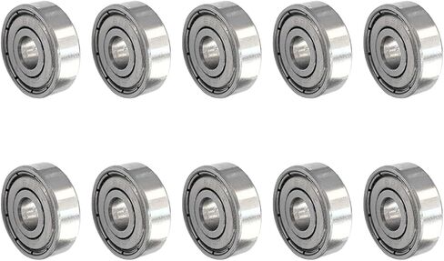10pcs Sealed Ball Bearings 6x19x6mm 626zz Roller Skate Carbon Steel Miniature Replacement for Door Window in Kuwait