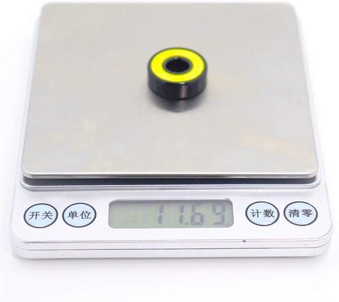 محامل 10 قطعة 608RS مضمنة تزلج تحمل ABEC-9 الأصفر الخامس مختومة قفص فولاذي الكرة 608 2RS سرعة السلس مع النفط in Kuwait
