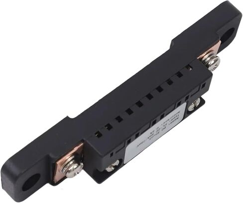 2 قطعة FL-2C 50A 75mV تيار مستمر أمبير تحويلة، 0.5% دقة قياس المقاوم الحالي، النحاس المنغنيز، لاختبار مقياس التيار الكهربائي، أسود in Kuwait