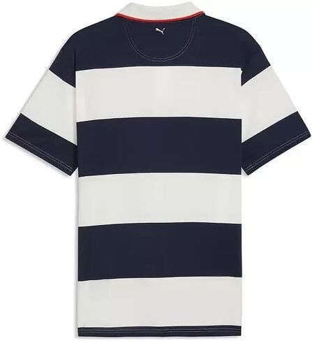قميص Puma CLOUDSPUN Rugby أبيض دافئ/كحلي عميق/Candy Apple قميص رجالي M in Kuwait
