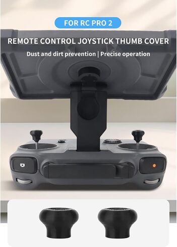 RC PRO 2 جهاز التحكم عن بعد عصا التحكم Thumbstick غطاء مقبض لـ DJI Mavic 4 Pro Drone RC Pro 2 عصا التحكم الروك الإبهام غطاء غطاء غطاء الملحقات البديلة in Kuwait