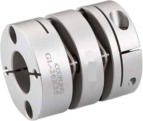 GL D32 L41 Double Diaphragm Inner bore 5-14 Coupling disc Elastic torsionally Flexible Quick Release Coupling Cheerfully (Size : 6.35x10) in Kuwait