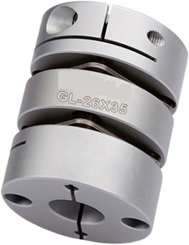 GL D32 L41 Double Diaphragm Inner bore 5-14 Coupling disc Elastic torsionally Flexible Quick Release Coupling Cheerfully (Size : 6.35x10) in Kuwait