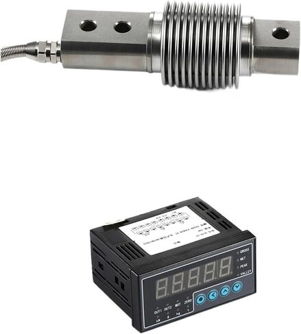 Load Cell Sensor + Indicator Display Compression and Tension Weighing Sensor 10KG 20KG 30KG 50KG 100KG 200KG 300KG 500KG(10KG and Indicator) in Kuwait