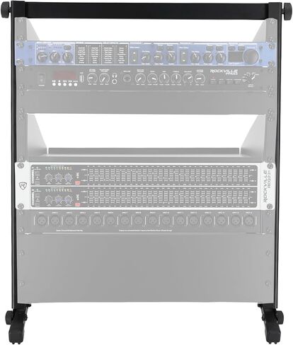 Rockville RAC12U 12U Open Frame 19-Inch Pro Audio Rack, Angled Floor or Desktop in Saudi Arabia