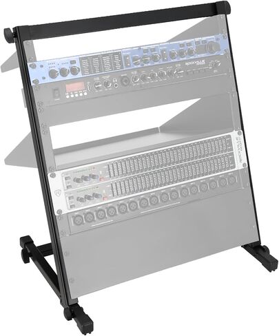 Rockville RAC12U 12U Open Frame 19-Inch Pro Audio Rack, Angled Floor or Desktop in Saudi Arabia