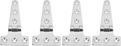 Keenso Heavy Duty Marine Grade T Hinges,316 Stainless Steel Boat Hatch T Hinges,54mm X 100mm Universal Fit for Yachts and Boats in Kuwait