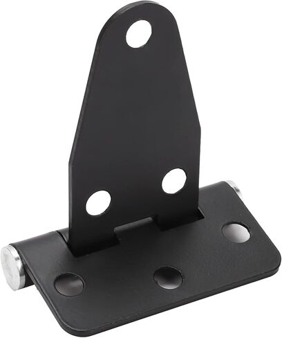 Zunate TShape Hinge, Black Stainless Steel Cabinet and Shutter Hardware with 6 Positioning Screw Holes for Electric Generator Gate Door Fixation Mounting Unit in Kuwait