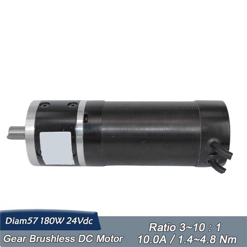Gearbox Reducer Ratio 5:1 15Arcmin NEMA23 24V 180W 4000Rpm Brushless DC Motor BLDC in Saudi Arabia
