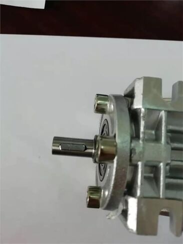 NRV50 5:1-100:1 Shaft Input Worm Gear Reducer Diameter 14mm Output Hole 25mm Hand Crank Turbine(Ratio 60 to 1) in Kuwait