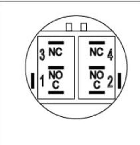 22mm Flat Metal Head Push Button(Waterproof & DustProof) Switch – 1NO 1NC, Momentary, 3-Pin Terminal, Metal On/Off Switch in Kuwait