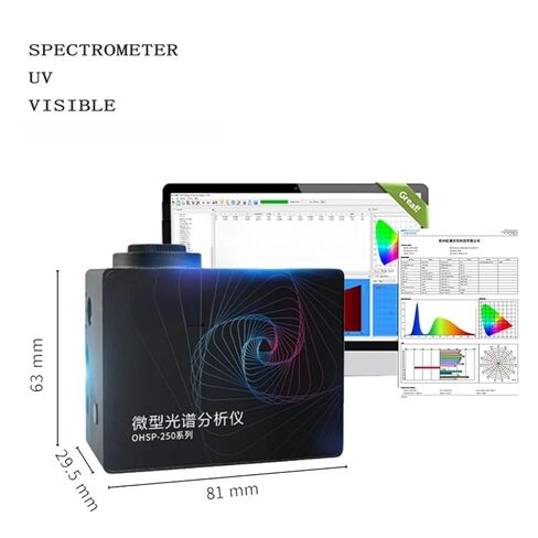 Handheld Spectrometer lamp Testing CCT CRI Illuminometer OHSP350C in Kuwait