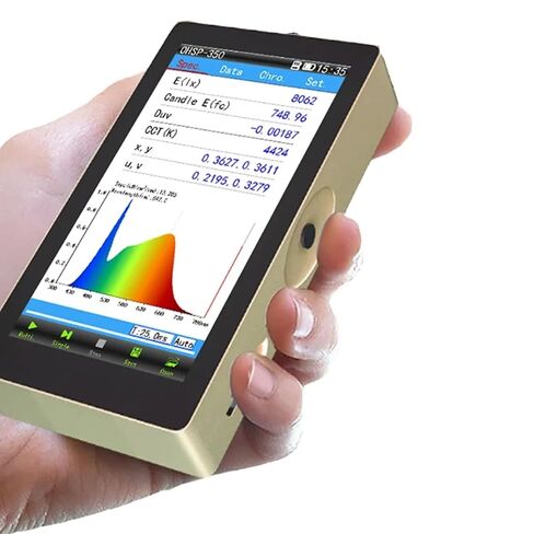 مطياف محمول OHSP350P قياس Par-Ppfd محمول باليد Cct-CRI-Meter Lux in Kuwait