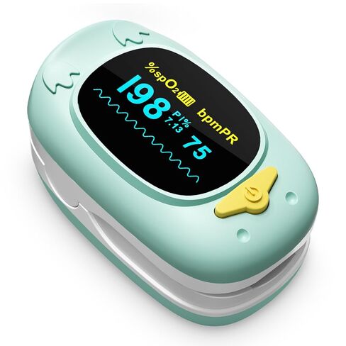 Pulse Oximeter Fingertip Pulse Oximeter Blood Oxygen Monitor Portable Blood Oxygen Saturation Monitor SpO2 Finger Included With AAA Battery in Kuwait