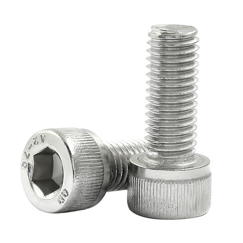 Bivethoi 25 Pcs M8-1.25 x 20mm Socket Head Cap Screws, Allen Socket Drive, Stainless Steel 18-8, Full Thread, Bright Finish, Machine Thread in Kuwait