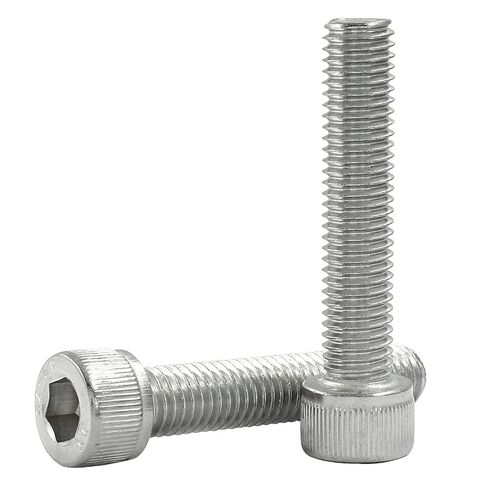 Bivethoi 25 Pcs M8-1.25 x 20mm Socket Head Cap Screws, Allen Socket Drive, Stainless Steel 18-8, Full Thread, Bright Finish, Machine Thread in Kuwait