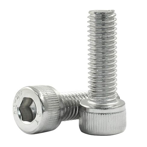 Bivethoi 25 Pcs M8-1.25 x 20mm Socket Head Cap Screws, Allen Socket Drive, Stainless Steel 18-8, Full Thread, Bright Finish, Machine Thread in Kuwait
