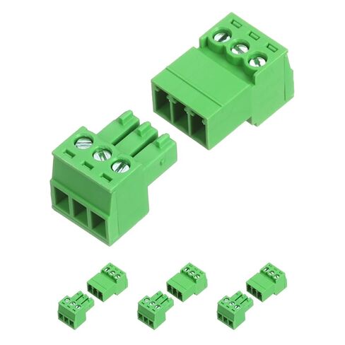 MECCANIXITY 4SET 2-Pin 3.81 مللي متر الملعب قابل للتوصيل المسمار محطة كتلة موصل الزاوية اليمنى محطة كتلة التوصيل DIY بها بنفسك وحدات PCB in Kuwait
