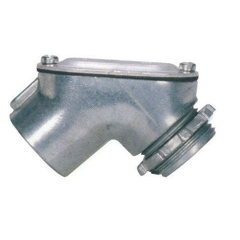 Morris 14407 Rigid to Box Pulling Elbow, Zinc Die Cast, 1-1/4" Thread Size, 1-Pack in Kuwait