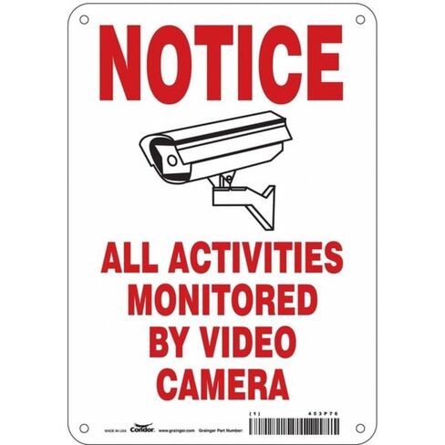 Safety Sign,10 in x 7 in,Polyethylene in Kuwait