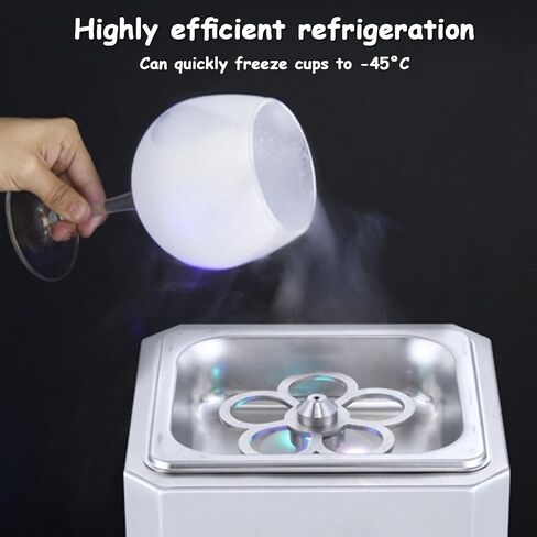 Glass Chiller Glass Froster, 6s Quick Cooling, with LED Light, -45°C Instant Drink Chiller, for Cocktail, Beer,Mixed Drinks, Bar, Restaurant in Kuwait