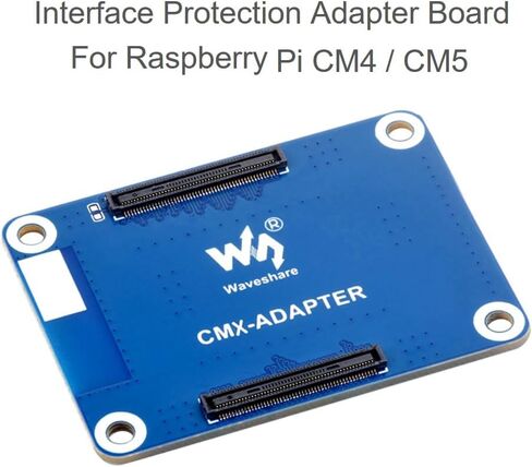 لوحة محول حماية الواجهة CM5 / CM4، متوافقة مع وحدة حساب Raspberry Pi 5/4 Lite/EMMC، حماية مادية للتوصيل والفصل المتكرر لمقبس CM4 / CM5 in Kuwait