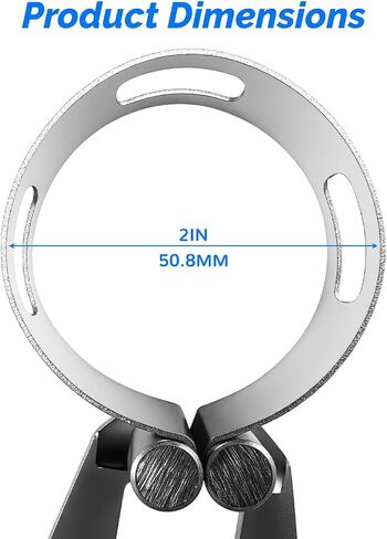 2" (50.8mm) Exhaust Tacking Band Clamp-On for Welding & Fabrication –1pc Stainless Steel ，Universal Fit, Corrosion-Resistant, Secure Hold for Exhaust Components in Kuwait