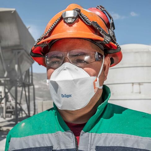 Dräger X-plore 1950 N95 respirator mask, size M/L | NIOSH-approved respirator mask for construction, DIY, home improvement in Kuwait