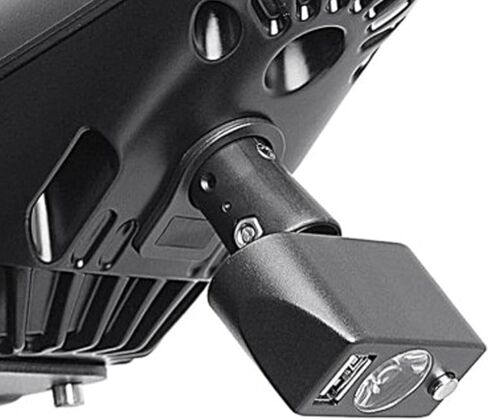 مصباح LED للكرسي الكهربائي من Generic، مصباح كرسي كهربائي مثبت عالميًا مع 3 دبابيس XLR ومنفذ شحن USB بزاوية قابلة للتعديل للقيادة الليلية لـ JIUYUAN LONGWAY in Kuwait