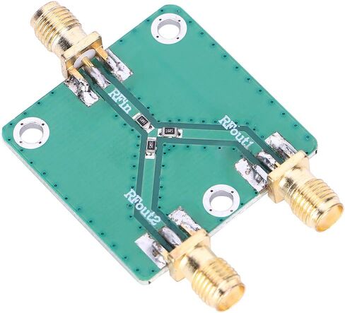 Zopsc RF Power Splitter 1 إلى 2 طريقة، مقسم الطاقة المقاوم، مقسم تردد الراديو، مقسم مقاومة الميكروويف لمختبر اختبار الترددات اللاسلكية in Kuwait