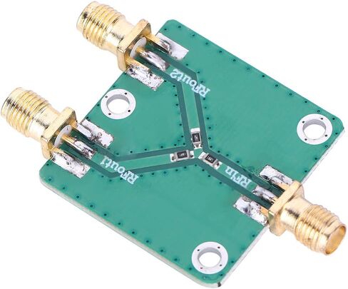 Zopsc RF Power Splitter 1 إلى 2 طريقة، مقسم الطاقة المقاوم، مقسم تردد الراديو، مقسم مقاومة الميكروويف لمختبر اختبار الترددات اللاسلكية in Kuwait