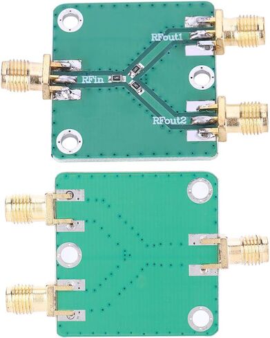 Zopsc RF Power Splitter 1 إلى 2 طريقة، مقسم الطاقة المقاوم، مقسم تردد الراديو، مقسم مقاومة الميكروويف لمختبر اختبار الترددات اللاسلكية in Kuwait