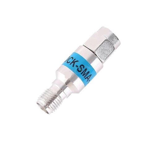2 واط SMA-JK عازل كتلة تيار مستمر، DC-6 جيجا هرتز 50 أوم مانع RF مطلي بسبائك ثلاثية، موصل SMA ذكر إلى أنثى in Kuwait