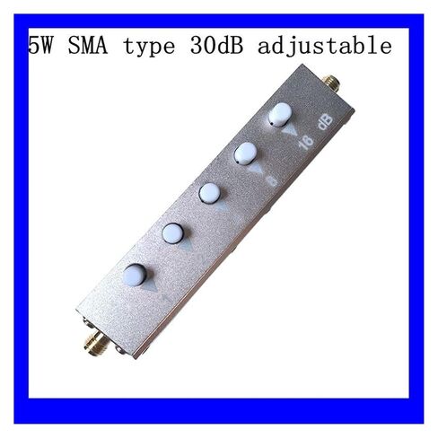 مخفف قابل للتعديل 5 واط SMA، 0-30 ديسيبل، DC-3 جيجا هرتز in Kuwait
