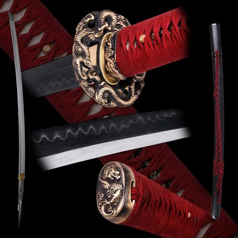Siwode كاتانا، Quanshenglong Copper Tang، T10 Clay_Tempered، 40 بوصة in Kuwait