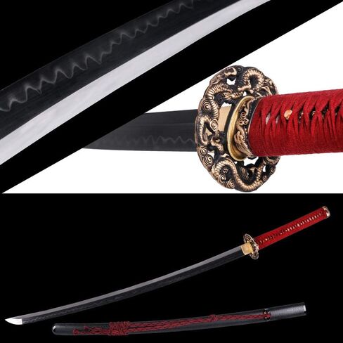 Siwode كاتانا، Quanshenglong Copper Tang، T10 Clay_Tempered، 40 بوصة in Kuwait